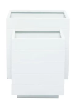 Cheapest 💯 Modern Metal Planter - Set of 2 by Monroe Lane 🎉 -Monroe Lane Sales Belk 29054