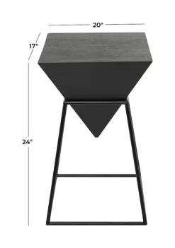 Deals ⭐ Modern Wood Accent Table by Monroe Lane 🔥 -Monroe Lane Sales Belk 29067
