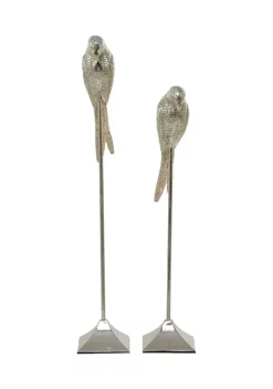 Flash Sale ⭐ Eclectic Aluminum Sculpture - Set of 2 by Monroe Lane 🎉 -Monroe Lane Sales Belk 29111