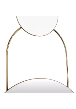 Best deal ❤️ Glam Metal Wall Mirror by Monroe Lane 😀 -Monroe Lane Sales Belk 29119