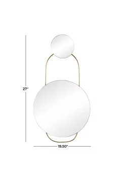 Best deal ❤️ Glam Metal Wall Mirror by Monroe Lane 😀 -Monroe Lane Sales Belk 29120