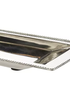 Wholesale 😍 Traditional Metal Tray - Set of 2 by Monroe Lane 🎁 -Monroe Lane Sales Belk 29136