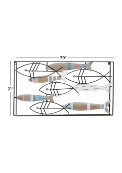 Cheapest 😉 Coastal Wood Wall Decor by Monroe Lane 🥰 -Monroe Lane Sales Belk 29145