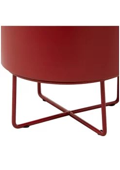 Buy 🔥 Modern Metal Planter - Set of 2 by Monroe Lane 🧨 -Monroe Lane Sales Belk 29156