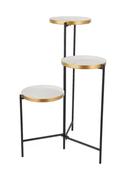 Hot Sale 🛒 Modern Metal Plantstand by Monroe Lane 💯