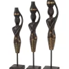 Discount ✨ Bohemian Wood Sculpture - Set of 3 by Monroe Lane 😍