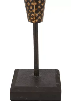 Discount ✨ Bohemian Wood Sculpture - Set of 3 by Monroe Lane 😍 -Monroe Lane Sales Belk 29239