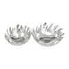 Outlet 🎁 Contemporary Aluminum Decorative Bowl - Set of 2 by Monroe Lane ❤️
