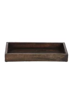 Cheap 💯 Traditional Mango Wood Tray - Set of 3 by Monroe Lane ⭐ -Monroe Lane Sales Belk 29273
