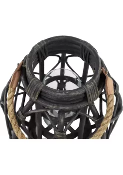 Top 10 😍 Rattan Coastal Lantern by Monroe Lane 🎉 -Monroe Lane Sales Belk 29286