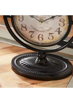 New ❤️ Vintage Metal Clock - Set of 4 by Monroe Lane 👏 -Monroe Lane Sales Belk 29340