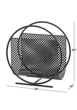 Coupon ⭐ Modern Metal Magazine Holder by Monroe Lane ❤️ -Monroe Lane Sales Belk 29347