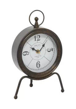 Flash Sale 💯 Contemporary Metal Clock by Monroe Lane 😉