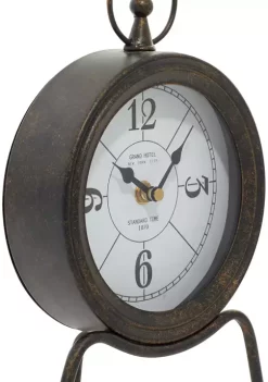 Flash Sale 💯 Contemporary Metal Clock by Monroe Lane 😉 -Monroe Lane Sales Belk 2937