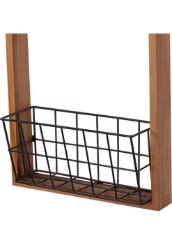 Budget 🌟 Farmhouse Wood Wall Clock by Monroe Lane 🎉 -Monroe Lane Sales Belk 29375