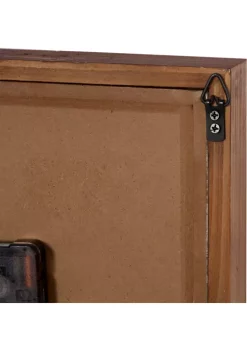 Budget 🌟 Farmhouse Wood Wall Clock by Monroe Lane 🎉 -Monroe Lane Sales Belk 29377