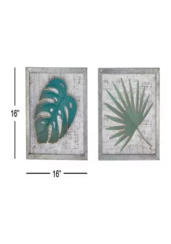 Coupon 🔥 Farmhouse Wood Wall Decor - Set of 2 by Monroe Lane 🧨 -Monroe Lane Sales Belk 29403