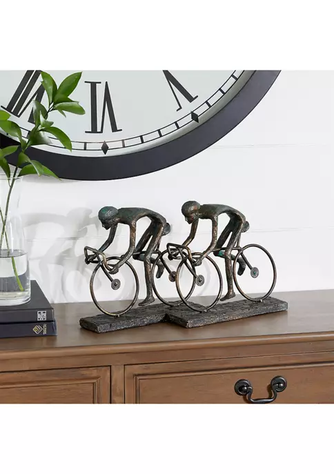 Deals ⌛ Contemporary Polystone Sculpture by Monroe Lane ⭐ 2 Deals ⌛ Contemporary Polystone Sculpture by Monroe Lane ⭐ - Image 2