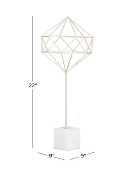 New 🥰 Contemporary Marble Sculpture by Monroe Lane ❤️ -Monroe Lane Sales Belk 29455