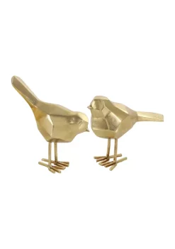 Cheap 🧨 Glam Polystone Sculpture - Set of 2 by Monroe Lane ⌛ -Monroe Lane Sales Belk 2946