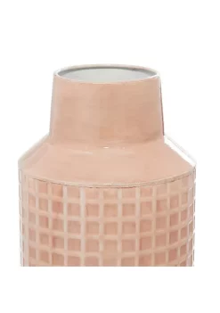 Best Sale 💯 Contemporary Metal Vase - Set of 2 by Monroe Lane ❤️ -Monroe Lane Sales Belk 29466