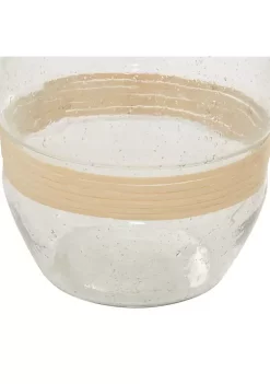 Brand new 🎁 Coastal Glass Vase by Monroe Lane 😍 -Monroe Lane Sales Belk 29472