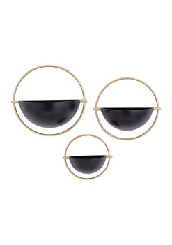 Top 10 🎁 Contemporary Metal Planter - Set of 3 by Monroe Lane ❤️ -Monroe Lane Sales Belk 29478