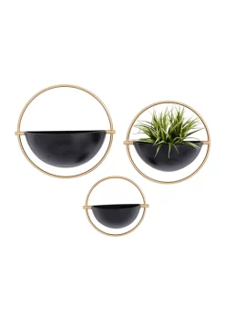 Top 10 🎁 Contemporary Metal Planter - Set of 3 by Monroe Lane ❤️ -Monroe Lane Sales Belk 29479