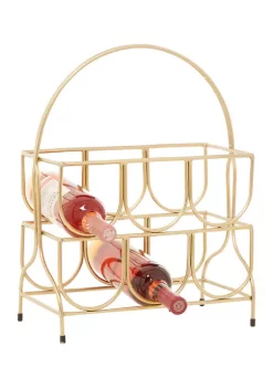 Best reviews of 🔥 Contemporary Metal Wine Rack by Monroe Lane 🎉