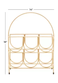 Best reviews of 🔥 Contemporary Metal Wine Rack by Monroe Lane 🎉 -Monroe Lane Sales Belk 29487