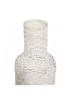Flash Sale 👍 Bohemian Bamboo Vase by Monroe Lane 👏 -Monroe Lane Sales Belk 29510