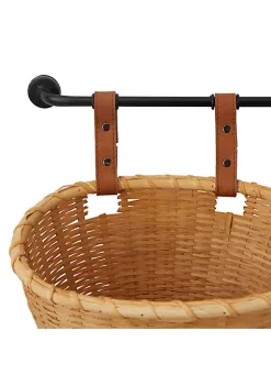 New 🎉 Farmhouse Bamboo Wall Basket by Monroe Lane 🛒 -Monroe Lane Sales Belk 29519