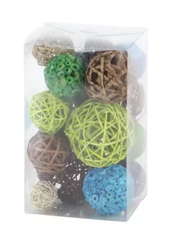 Buy ⌛ Coastal Dried Plant Orbs & Vase Filler - Set of 3 by Monroe Lane 🔥 -Monroe Lane Sales Belk 29533