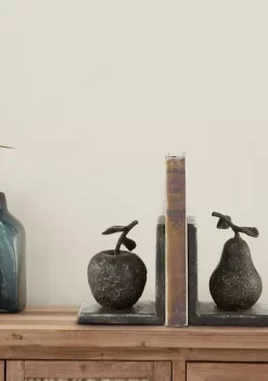 Discount 👍 Rustic Metal Bookends - Set of 2 by Monroe Lane ❤️ -Monroe Lane Sales Belk 29583