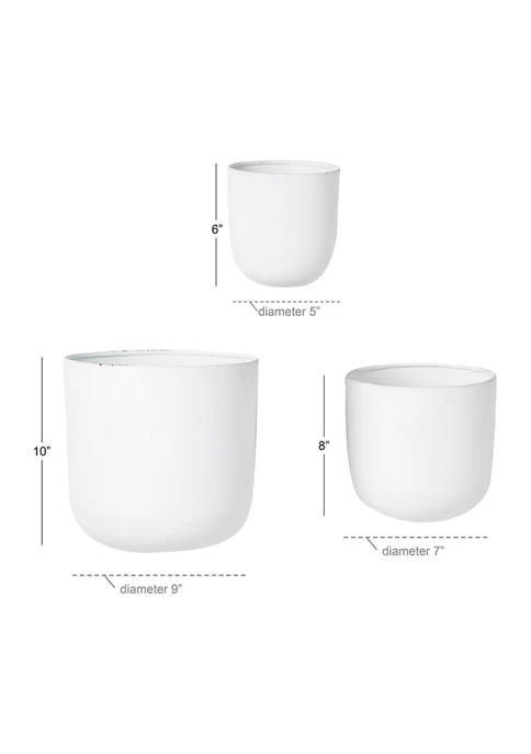 Best deal ๐งจ Contemporary Metal Planter - Set of 3 by Monroe Lane ๐ฏ 3 Best deal ๐งจ Contemporary Metal Planter - Set of 3 by Monroe Lane ๐ฏ - Image 3