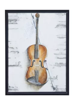 Best Pirce 😉 Traditional Polystone Framed Wall Art by Monroe Lane 🌟 -Monroe Lane Sales Belk 29601