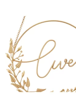 Wholesale 🥰 Bohemian Metal Decorative Sign - Set of 3 by Monroe Lane 💯 -Monroe Lane Sales Belk 29616