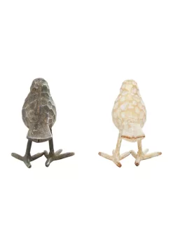 Coupon 😉 Farmhouse Metal Sculpture - Set of 2 by Monroe Lane 🔥 -Monroe Lane Sales Belk 29625