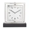 Outlet 👏 Glam Stainless Steel Clock by Monroe Lane ✨
