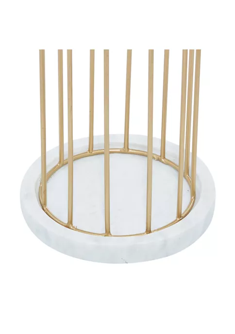 Promo ๐งจ Contemporary Marble Candle Holder - Set of 2 by Monroe Lane โ 3 Promo ๐งจ Contemporary Marble Candle Holder - Set of 2 by Monroe Lane โ - Image 3