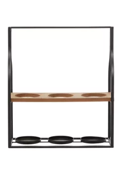 Best deal 😉 Black Metal Farmhouse Wine Holder by Monroe Lane 🎁 -Monroe Lane Sales Belk 29717