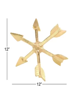 Best Sale ❤️ Glam Aluminum Sculpture by Monroe Lane 😀 -Monroe Lane Sales Belk 29727