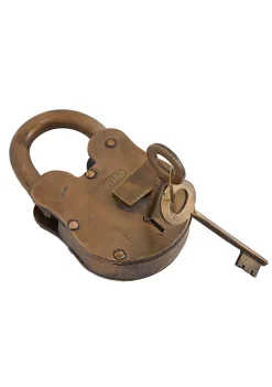 Best reviews of ⭐ Vintage Metal Lock And Key by Monroe Lane ✨ -Monroe Lane Sales Belk 29731
