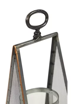 New 🎉 Metal Industrial Candle Holder by Monroe Lane ❤️ -Monroe Lane Sales Belk 29749