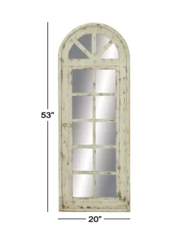 Best reviews of ✔️ Vintage Wood Wall Mirror by Monroe Lane ✔️ -Monroe Lane Sales Belk 2975