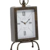 Top 10 😉 Rustic Metal Clock by Monroe Lane 🎁