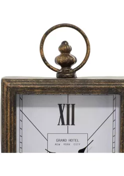 Top 10 😉 Rustic Metal Clock by Monroe Lane 🎁 -Monroe Lane Sales Belk 29755
