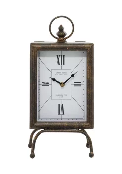 Top 10 😉 Rustic Metal Clock by Monroe Lane 🎁 -Monroe Lane Sales Belk 29757