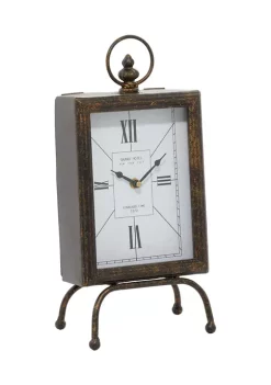 Top 10 😉 Rustic Metal Clock by Monroe Lane 🎁 -Monroe Lane Sales Belk 29758