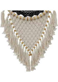 Discount 🎁 Bohemian Cotton Dreamcatcher Wall Decor by Monroe Lane ✔️ -Monroe Lane Sales Belk 29766